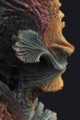 Explore the captivating fusion of generative AI and evolving geometry in mesmerizing visual patterns.