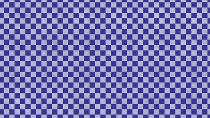A seamless checkerboard pattern featuring alternating squares of two distinct shades of blue, creating a uniform grid.
