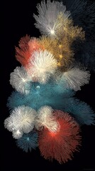 Explore the beauty of algorithmic data visualization, showcasing unique generative art styles that engage and delight viewers.