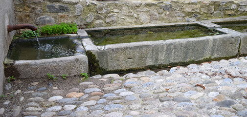 Abreuvoir de village