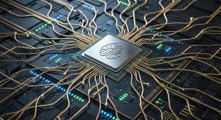 Neuromorphic computer chip architecture with golden neuron synapses