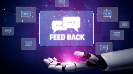AI processes customer feedback and reviews to provide insights, sentiment analysis, and suggestions...