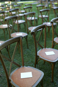 Wedding ceremony chear