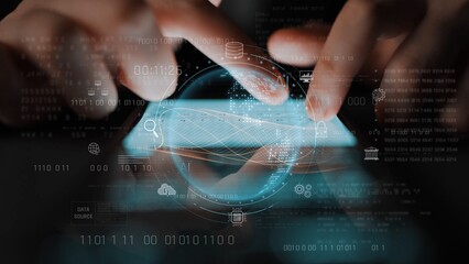 Global AI and data processing system enhances data, AI, and processing efficiency through digital network and global integration of intelligent technology Marrow