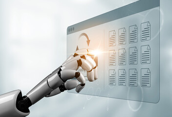 AI automating data synchronization and file management processes, optimizing transfer speed and ensuring seamless backup operations across systems Parse