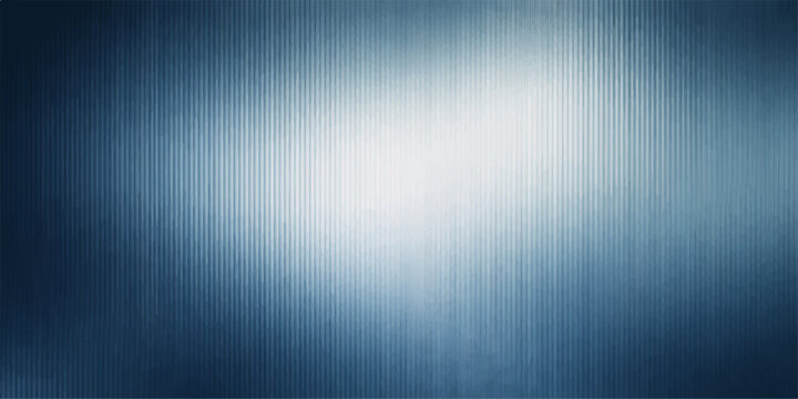 A sleek brushed metal texture features an abstract blue gradient over a shiny silver stainless steel plate to create a modern metallic wallpaper backdrop with a dark textured surface design