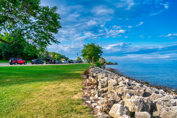 Bradford Beach And Adjacent City