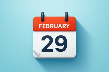 Leap day february 29 calendar date