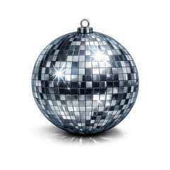 Fototapeta premium Shiny disco ball reflecting light
