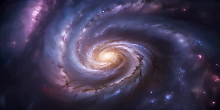 spiral galaxy background