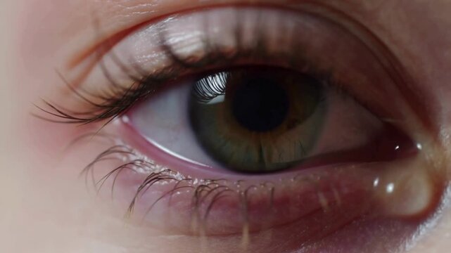 The Blink of Human Eye Tears