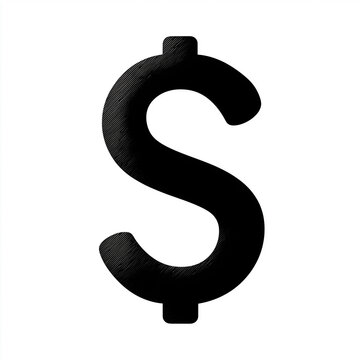 Dollar Symbol Icon Set &ndash; modernes W&auml;hrungszeichen in 3D und Line Art Stil