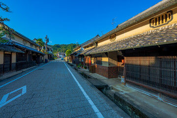 奈良　明日香村　岡の町並み