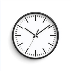 Minimalistische Wanduhr &ndash; Zeit, P&uuml;nktlichkeit und Organisation als modernes Symbol