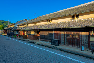 奈良　明日香村　岡の町並み