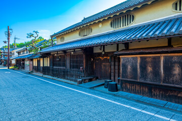 奈良　明日香村　岡の町並み