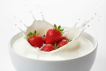 strawberry milk splash