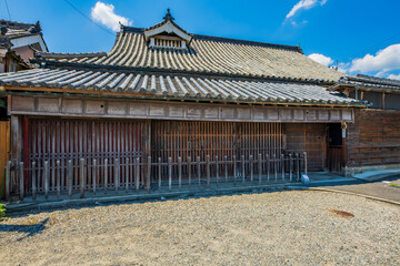 奈良県　五條市　五条新町の町並み