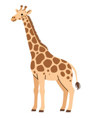 Cute giraffe illustration