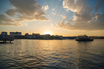 City buildings, Harbor, Sydney, New South Wales, Australia