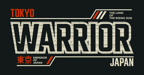 Tokyo, Japan modern and stylish typography slogan. Abstract design vector for print tee shirt, typography, apparels, background, poster and other uses.