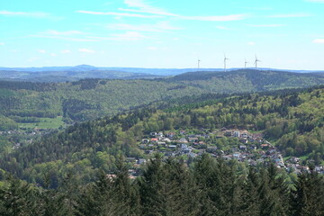 Fototapeta premium Wilhelmsfeld im Odenwald
