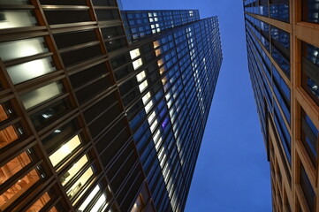 Naklejka premium Hochhäuser in FRankfurt