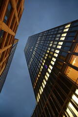 Naklejka premium Hochhäuser in FRankfurt