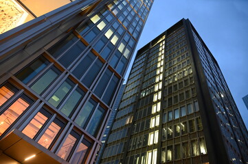 Hochh&auml;user in FRankfurt