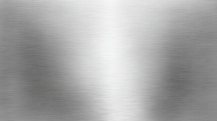 High quality brushed metal texture with horizontal linear scratches and bright reflective highlights on a silver steel surface suitable for industrial design and modern metallic background projects