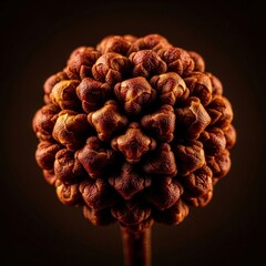 Close-Up Sphere Cluster: Dried Spice and Aromatic Herbal Ingredient Still Life