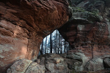 Felsentor am Nedingfelsen bei Hauenstein © Fotolyse