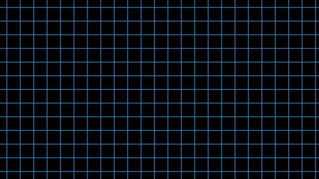 Animated gradient black background with grid moving wards. Horizontal Grid background video, dark color grid ,4K loopable footage