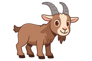 Cartoon goat illustration
