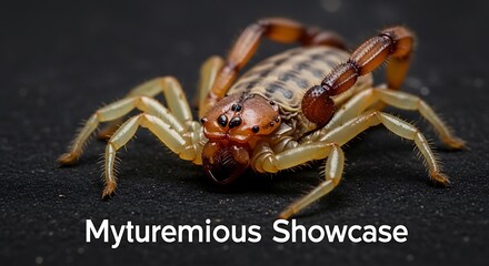 Myturemious Showcase - A Detailed Look at a Unique Arachnid Specimen.