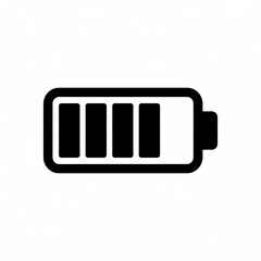 Battery icon with three bars filled