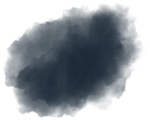 Dark gray abstract watercolor paint