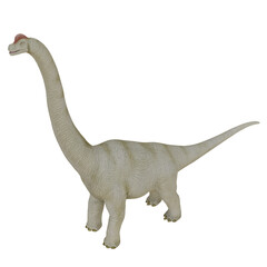 Realistic Brachiosaurus dinosaur model. © Ilie