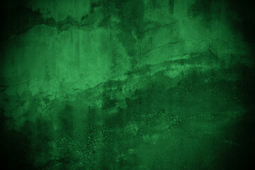 Obraz premium Old wall texture smeared engine oil cement dark black green background abstract grey color design are light with white gradient background.