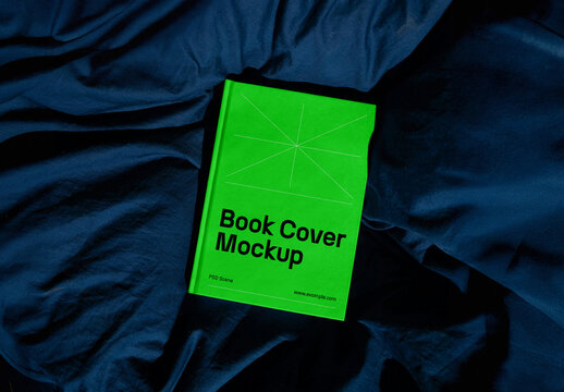 Paper Book Cover Mockup