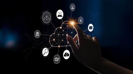 Cloud computing enables cloud, service, and network integration for digital transformation, data access, and scalable platform connectivity Latch