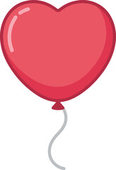 heart balloon icon