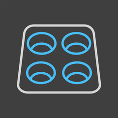 Muffin or Cupcake Baking Pan