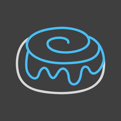 Classic Cinnamon Roll with Icing