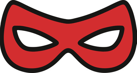 Superhero mask icon