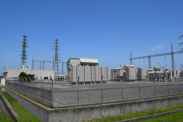 屋外変電設備