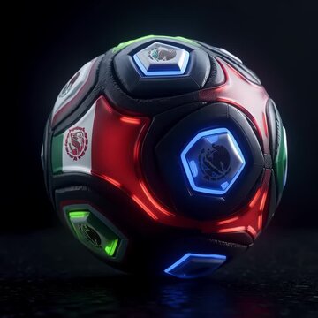 bailes, balompi&eacute;, bal&oacute;n, deporte, aislada, bandera, juego, esfera, blanco, s&iacute;mbolo, mundo, copa, certamen, 3d, gol, icono, campeonato, vector, equipo, inglaterra, decoraciones, alumbrado, dorada, noch