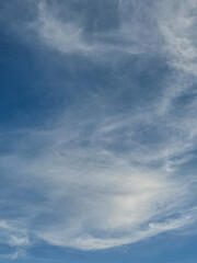 blue sky with clouds