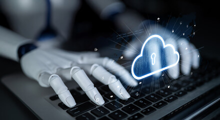 AI artificial intelligence optimizes cloud infrastructure with virtual assistants and intelligent...