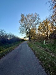 Obraz premium Fall and Autumn Season Wisconsin